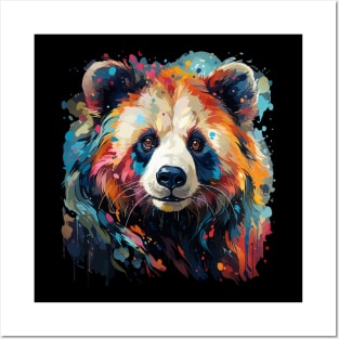 Panda Rainbow Posters and Art